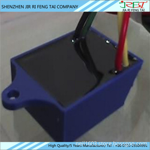 Double component thermal conductive silicone encapsulant for PC/ABS/PP/PVC